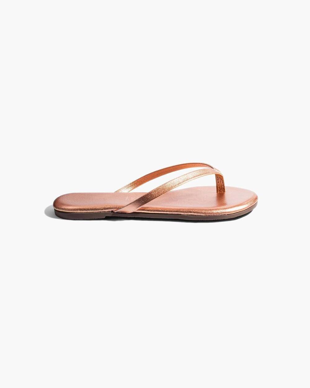 NEW TKEES girl's metallics sandals in beach pearl